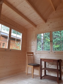 The Tormes Cabin Back View
